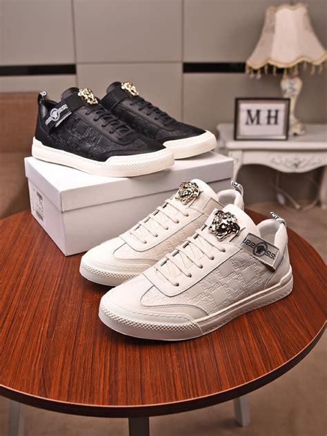 versace couture sneakers men|Versace shoes men sneakers discount.